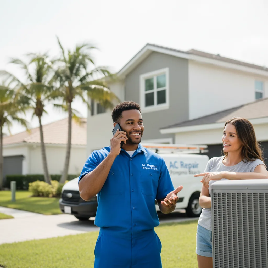 AC Repair Pompano Beach customer support in Mims